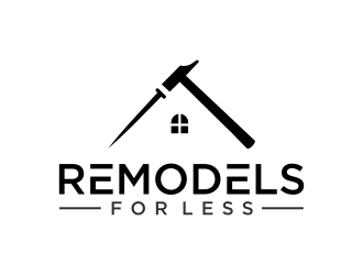 Remodels for Less logo design by GassPoll