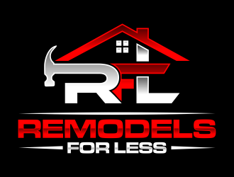 Remodels for Less logo design by qqdesigns