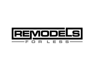 Remodels for Less logo design by josephira