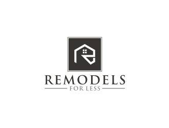 Remodels for Less logo design by Artomoro