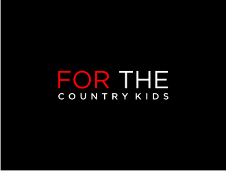 For the Country Kids logo design by Artomoro