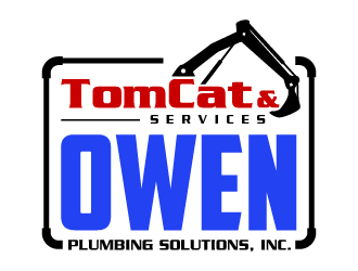 TomCat Services & Owen Plumbing Solutions, Inc. logo design by sakarep