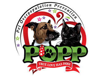 POPP (Pet Overpopulation Prevention  logo design by DreamLogoDesign