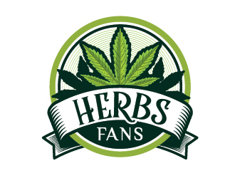 Herbs Fans logo design by il-in