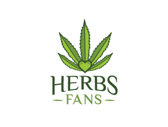Herbs Fans logo design by il-in