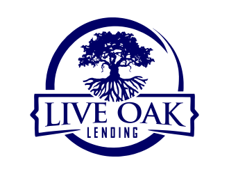 Live Oak Lending logo design by M J