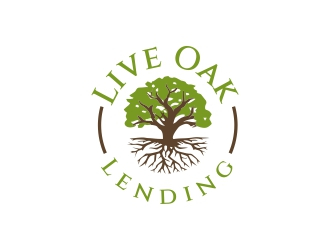Live Oak Lending logo design by harno