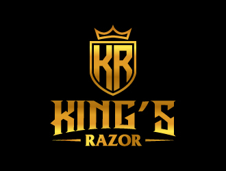 A king’s Razor  logo design by jaize