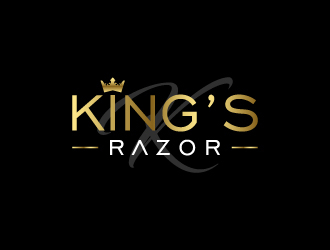 A king’s Razor  logo design by wongndeso