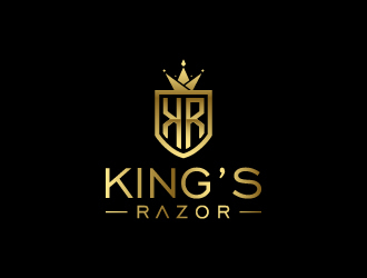 A king’s Razor  logo design by wongndeso