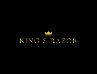 A king’s Razor  logo design by wongndeso