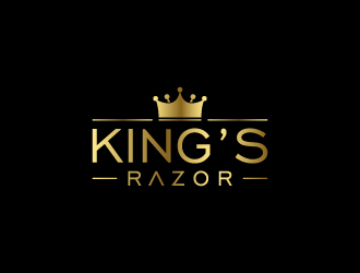 A king’s Razor  logo design by wongndeso