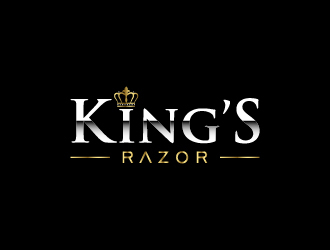 A king’s Razor  logo design by wongndeso
