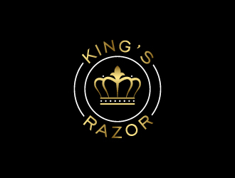 A king’s Razor  logo design by wongndeso