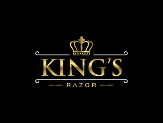 A king’s Razor  logo design by wongndeso