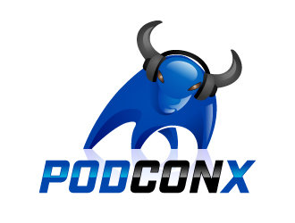 podconx logo design by jaize