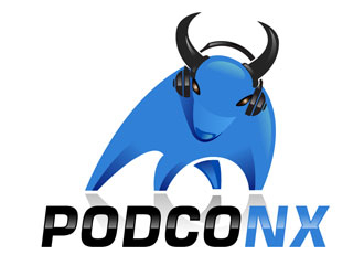 podconx logo design by LogoInvent