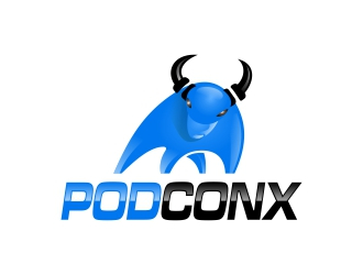 podconx logo design by harno