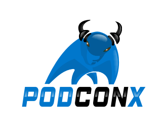 podconx logo design by Artomoro