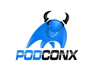 podconx logo design by harno