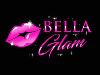 Bella Glam logo design by Bananalicious
