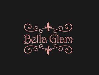 Bella Glam logo design by samueljho