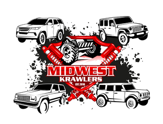 Midwest Krawlers logo design by DreamLogoDesign
