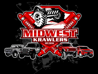 Midwest Krawlers logo design by DreamLogoDesign