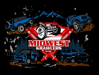 Midwest Krawlers logo design by rizuki