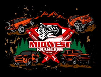 Midwest Krawlers logo design by rizuki