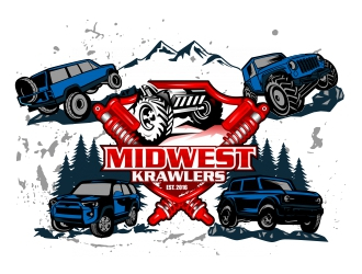 Midwest Krawlers logo design by rizuki