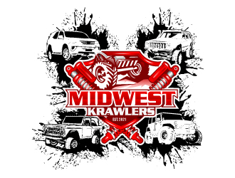 Midwest Krawlers logo design by Suvendu
