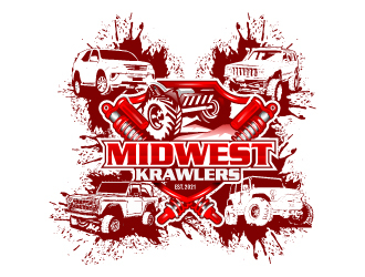 Midwest Krawlers logo design by Suvendu