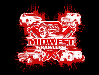 Midwest Krawlers logo design by Suvendu