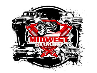 Midwest Krawlers logo design by Suvendu