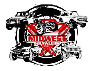 Midwest Krawlers logo design by Suvendu
