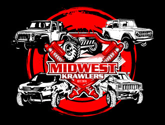Midwest Krawlers logo design by Suvendu