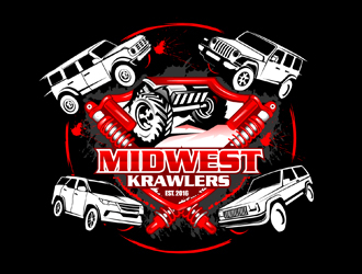 Midwest Krawlers logo design by DreamLogoDesign