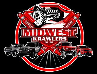 Midwest Krawlers logo design by DreamLogoDesign