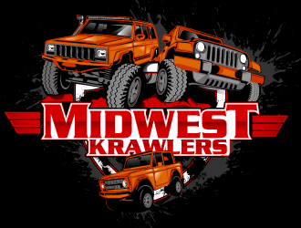 Midwest Krawlers logo design by LogoQueen