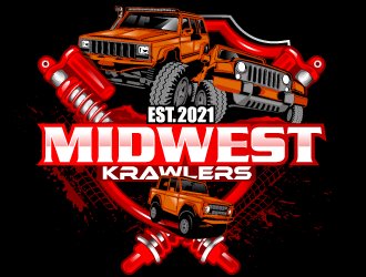 Midwest Krawlers logo design by LogoQueen