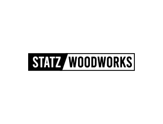Statz Woodworks logo design by sakarep