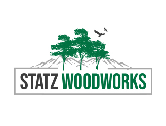 Statz Woodworks logo design by adm3