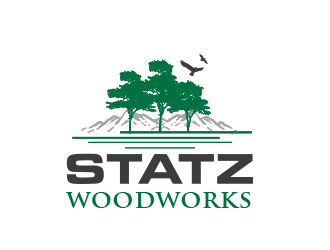 Statz Woodworks logo design by adm3