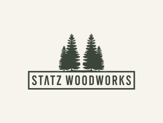 Statz Woodworks logo design by KaySa