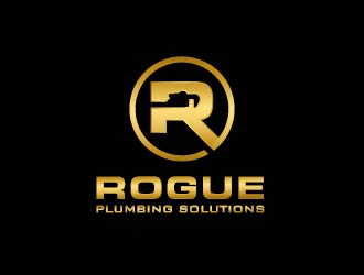 Rogue Plumbing Solutions logo design by usef44