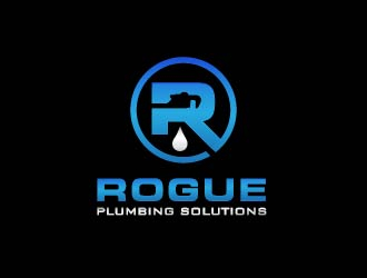 Rogue Plumbing Solutions logo design by usef44