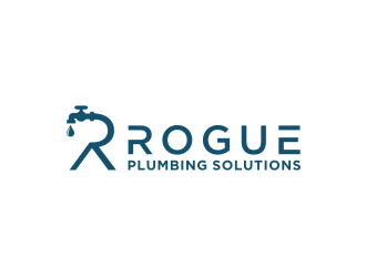 Rogue Plumbing Solutions logo design by Artomoro