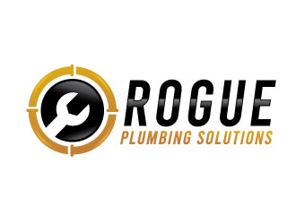 Rogue Plumbing Solutions logo design by Conception