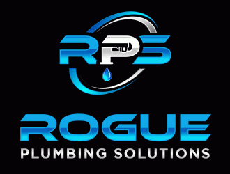 Rogue Plumbing Solutions logo design by Bananalicious